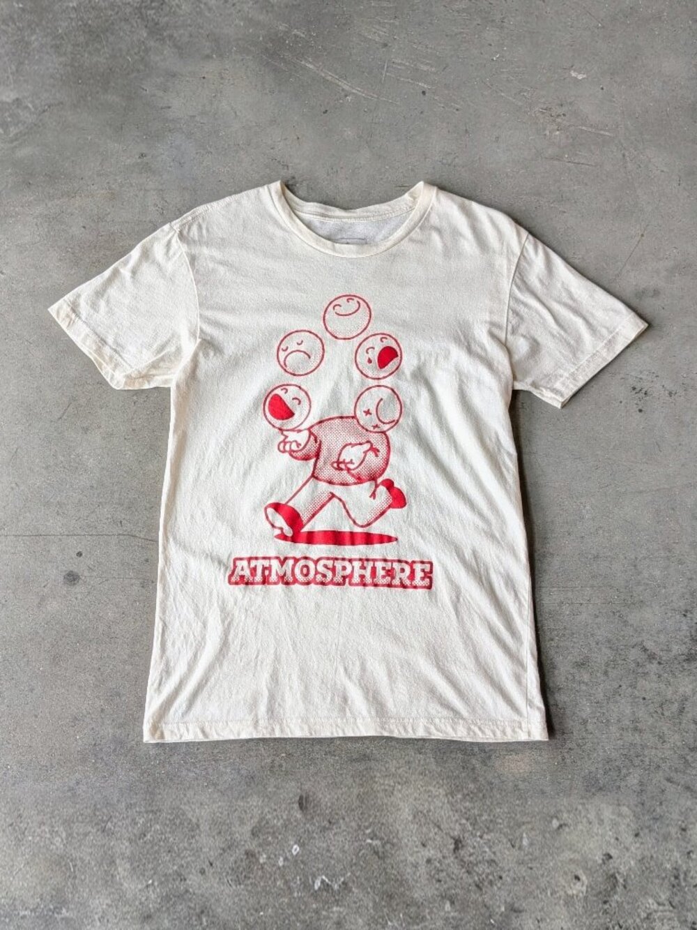 Rhymesayers Entertainment Atmosphere Juggle Shirt Graphic Tee Band Shirt small